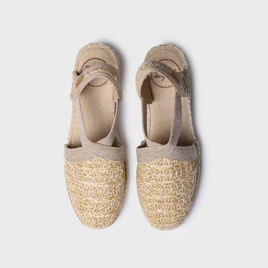 espadrille heels closed toe