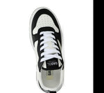 Load image into Gallery viewer, The Court Sneaker in White Black
