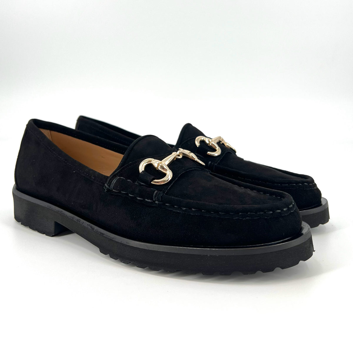 The Classic Bit Lug Loafer in Black Shoes 'N' More