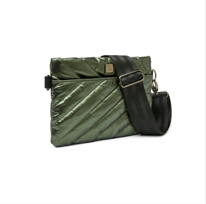 The Diagonal Bum Bag 2.0 Crossbody in Pearl Olive Shoes 'N' More
