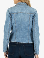 Load image into Gallery viewer, The Raw Hem Jean Jacket in Standard
