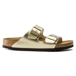 Load image into Gallery viewer, Arizona - The Birkenstock Signature Double Band Sandal in Gold
