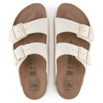 Load image into Gallery viewer, Arizona Vegan- The Birkenstock Signature Double Band Sandal in Eggshell
