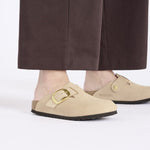 Load image into Gallery viewer, Boston Big Buckle - The Birkenstock Clog in Sandcastle
