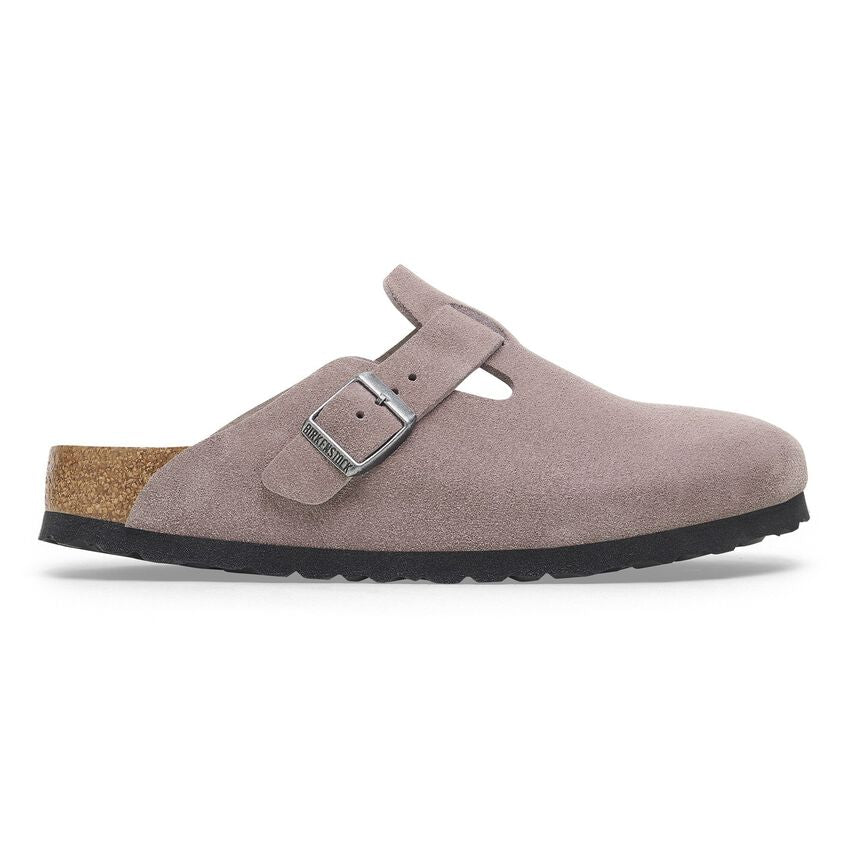 Boston Soft Footbed - The Birkenstock Clog in Faded Purple