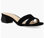 Load image into Gallery viewer, The Tubular Slide Sandal in Black
