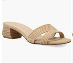 Load image into Gallery viewer, The Tubular Slide Sandal in latte
