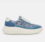 Load image into Gallery viewer, The Crochet Sneaker in Navy Multi
