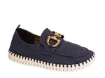 Load image into Gallery viewer, Tulip 3874 - The Bit Loafer in Dk Indigo
