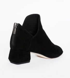 The Open Toe Bootie in Black