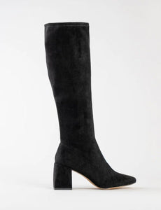 The Tall Stretch Boot in Black
