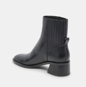 The Water Resistant Covered Gore Bootie in Black