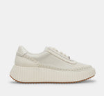 Load image into Gallery viewer, The Crochet Leather Sneaker in White
