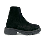 Load image into Gallery viewer, The Bootie with Chenille Knit Elastic Upper in Black
