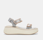 Load image into Gallery viewer, The Whipstitch Sport Sandal in Silver
