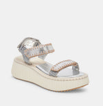 Load image into Gallery viewer, The Whipstitch Sport Sandal in Silver
