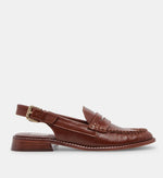 Load image into Gallery viewer, The Slingback Loafer in Brown
