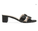 Load image into Gallery viewer, The Circle Slide Sandal in Black
