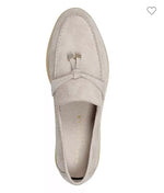 Load image into Gallery viewer, The Unlined Gum Sole Loafer in Taupe
