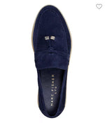 Load image into Gallery viewer, The Unlined Gum Sole Loafer in Navy
