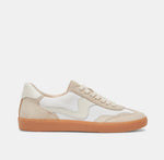 Load image into Gallery viewer, The Gum Sole Court Lace Sneaker in Ivory Multi
