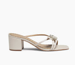 Load image into Gallery viewer, The Rose Bud Sandal in Pearl
