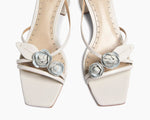 Load image into Gallery viewer, The Rose Bud Sandal in Pearl
