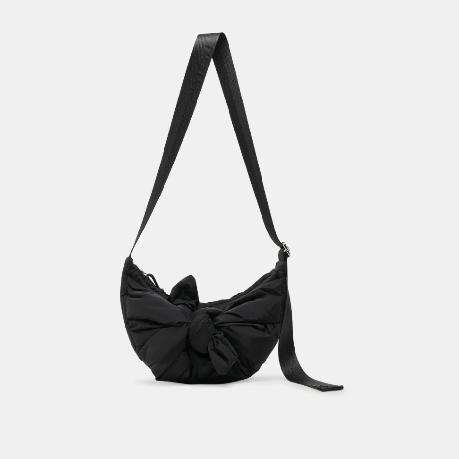 The Knotted Crossbody in Black