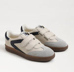 Load image into Gallery viewer, The Velcro Sneaker in Ivory Midnight
