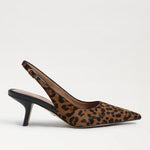 Load image into Gallery viewer, The Sling Back Pointed Pump in Leopard
