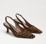 Load image into Gallery viewer, The Sling Back Pointed Pump in Leopard
