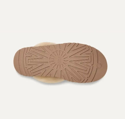 Disquette - The Ugg Platform Slipper in Sand