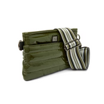 Load image into Gallery viewer, The Crossbody Bum Bag in Olive Patent
