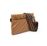 Load image into Gallery viewer, The Diagonal Bum Bag 2.0 in Caramel
