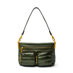 Load image into Gallery viewer, The Double Trouble Crossbody in Pearl Olive
