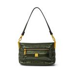 Load image into Gallery viewer, The Double Trouble Crossbody in Pearl Olive
