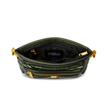 Load image into Gallery viewer, The Double Trouble Crossbody in Pearl Olive
