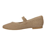 Load image into Gallery viewer, The Knit Maryjane Flat in Gold
