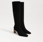 Load image into Gallery viewer, The Dress Tall Boot in Black Suede
