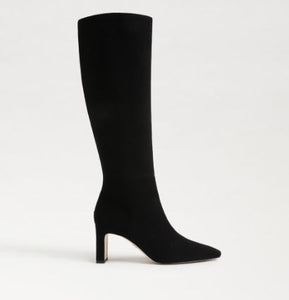 The Dress Tall Boot in Black Suede