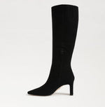 Load image into Gallery viewer, The Dress Tall Boot in Black Suede
