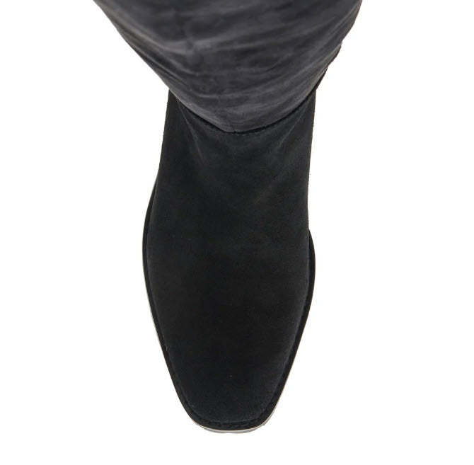 The Tall Over the Knee Boot in Black