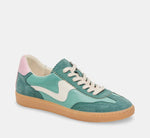 Load image into Gallery viewer, The Gum Sole Court Lace Sneaker in Green
