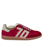 Load image into Gallery viewer, The Retro Soccer Lace Sneaker in Red
