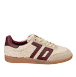 Load image into Gallery viewer, The Teddy Retro Soccer Lace Sneaker in Butter Wine
