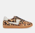 Load image into Gallery viewer, The Gum Sole Haircalf Court Sneaker in Leopard
