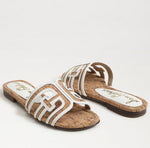 Load image into Gallery viewer, The Cork Bay Slide Sandal in Natural
