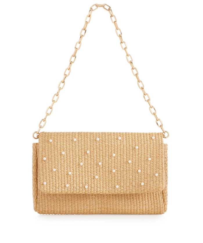 The Pearl Clutch in Natural