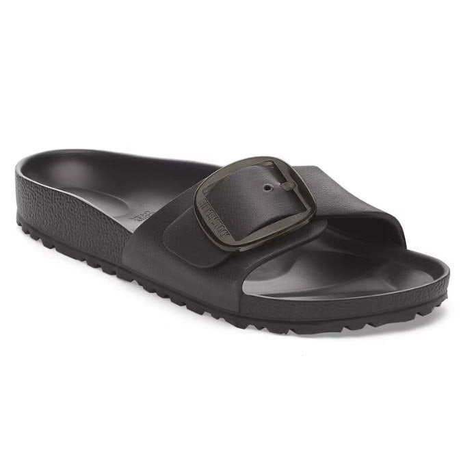 Madrid Stealth Buckle EVA - The Signature Pool Sandal in Black