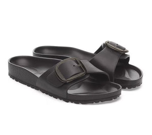Madrid Stealth Buckle EVA - The Signature Pool Sandal in Black
